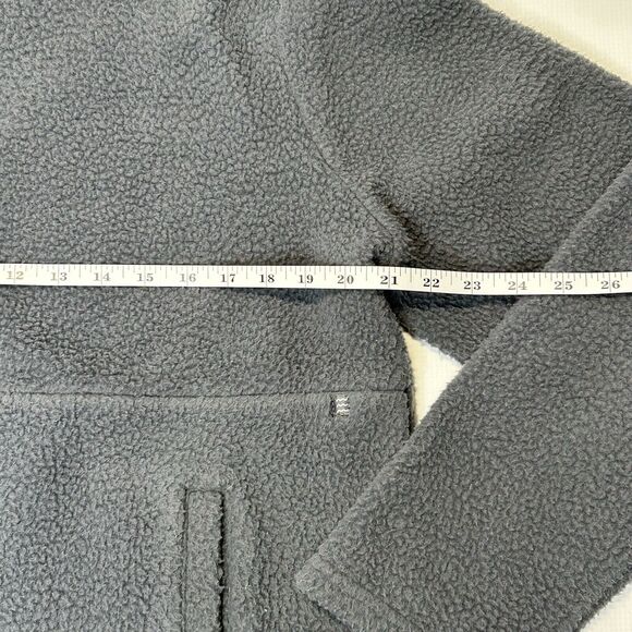 Free Fly Freefly Women’s Bamboo Sherpa Fleece Half Zip Pullover Large Grey Blue - Picture 9 of 10